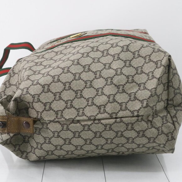 GUCCI GG PLUS WEEKENDER EXTRA LARGE TOTE Sherry Line - Picture 6 of 17